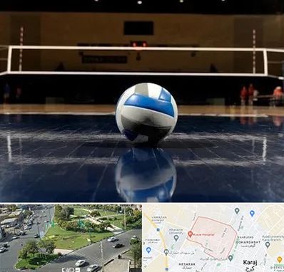 باشگاه والیبال در شاهین ویلا کرج