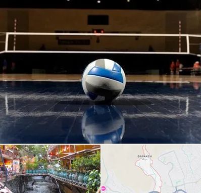 باشگاه والیبال در درکه