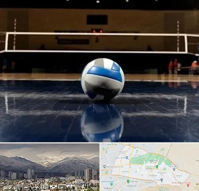 باشگاه والیبال در منطقه 4 تهران