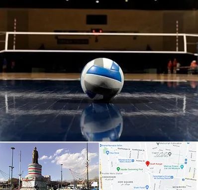 باشگاه والیبال در کارگر جنوبی