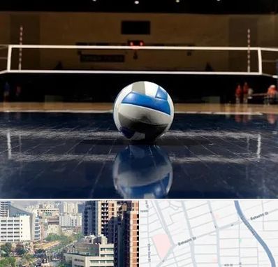 باشگاه والیبال در خیابان بهشتی