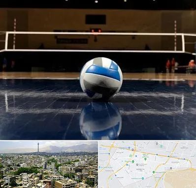 باشگاه والیبال در منطقه 8 تهران