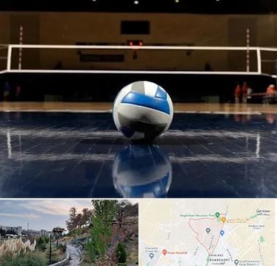 باشگاه والیبال در باغستان کرج