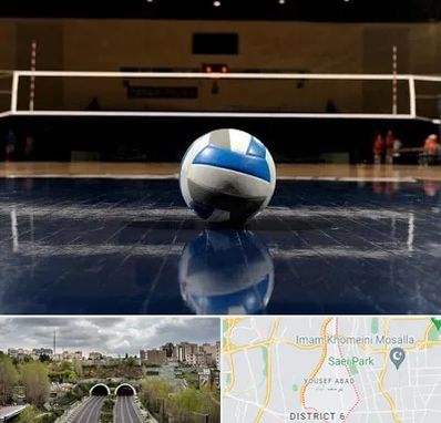 باشگاه والیبال در یوسف آباد