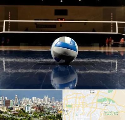 باشگاه والیبال در شرق تهران