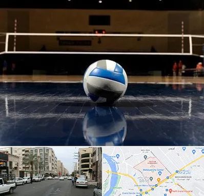 باشگاه والیبال در زیتون کارمندی اهواز