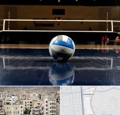 باشگاه والیبال در اسکندری