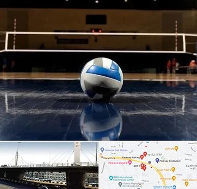 باشگاه والیبال در پارک وی