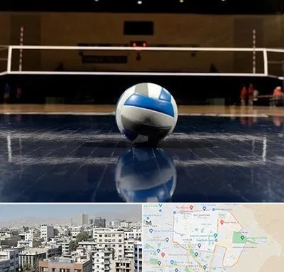 باشگاه والیبال در منطقه 14 تهران