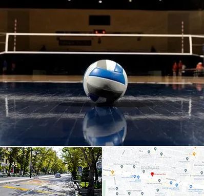 باشگاه والیبال در میرداماد