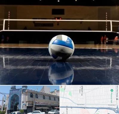 باشگاه والیبال در بلوار ابوذر