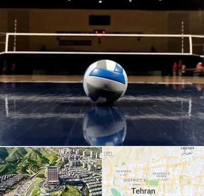 باشگاه والیبال در شمال تهران
