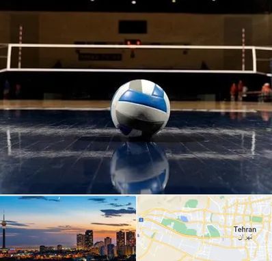 باشگاه والیبال در غرب تهران