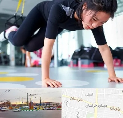 مربی تی ار ایکس در میدان خراسان