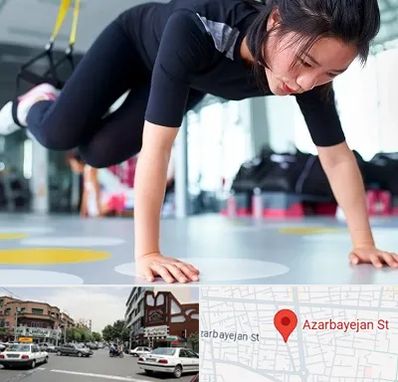 مربی تی ار ایکس در خیابان آذربایجان