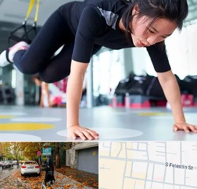 مربی تی ار ایکس در خیابان فلسطین