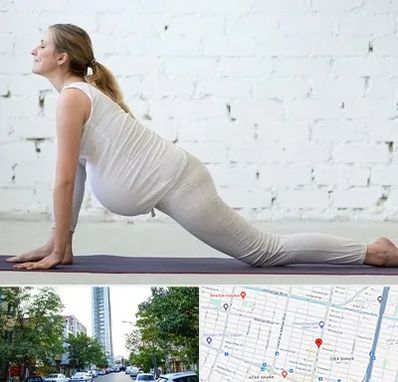 کلاس پیلاتس بارداری در امامت مشهد