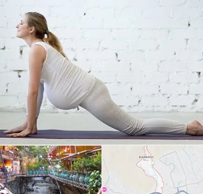 کلاس پیلاتس بارداری در درکه