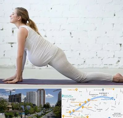 کلاس پیلاتس بارداری در اندرزگو