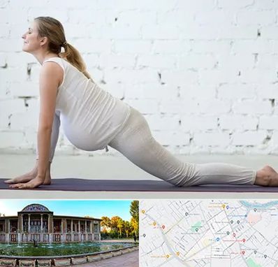 کلاس پیلاتس بارداری در عفیف آباد شیراز