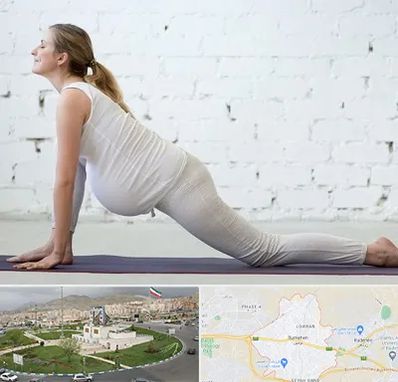 کلاس پیلاتس بارداری در بومهن