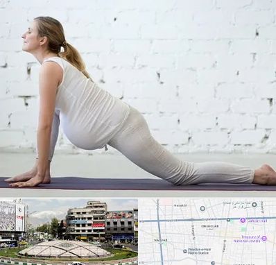 کلاس پیلاتس بارداری در مرکز تهران