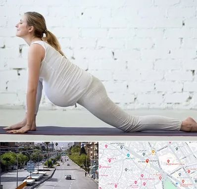 کلاس پیلاتس بارداری در خیابان زند شیراز