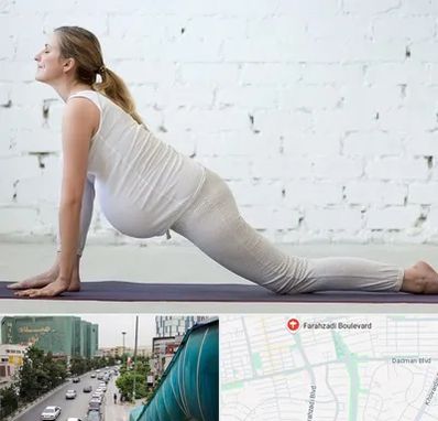 کلاس پیلاتس بارداری در بلوار فرحزادی