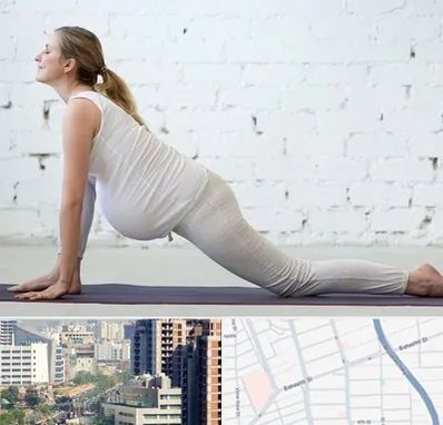 کلاس پیلاتس بارداری در خیابان بهشتی