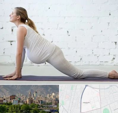 کلاس پیلاتس بارداری در جمشیدیه