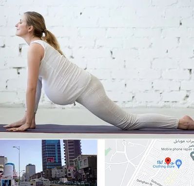 کلاس پیلاتس بارداری در چهارراه طالقانی کرج