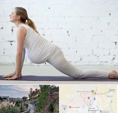 کلاس پیلاتس بارداری در باغستان کرج