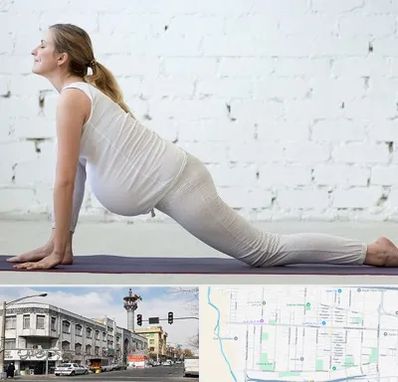 کلاس پیلاتس بارداری در 17شهریور