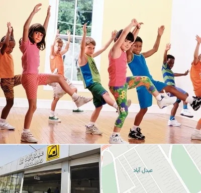 کلاس ایروبیک کودکان در عبدل آباد