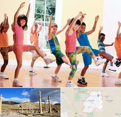 کلاس ایروبیک کودکان در مرودشت