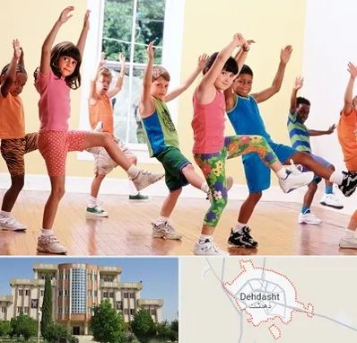کلاس ایروبیک کودکان در دهدشت