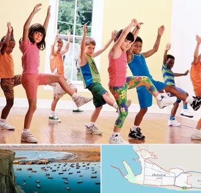 کلاس ایروبیک کودکان در چابهار