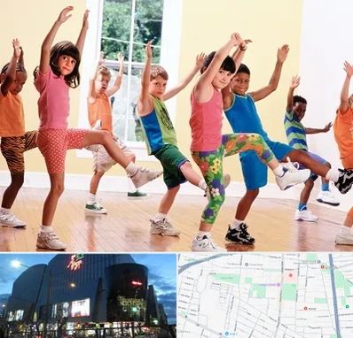 کلاس ایروبیک کودکان در بلوار اباذر