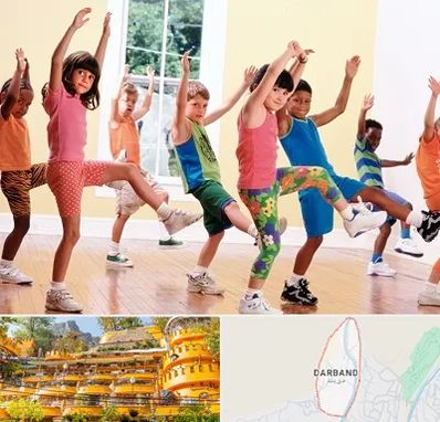 کلاس ایروبیک کودکان در دربند