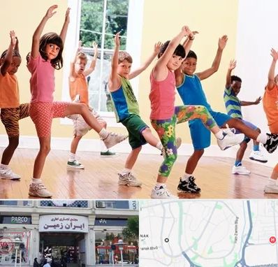 کلاس ایروبیک کودکان در ایران زمین