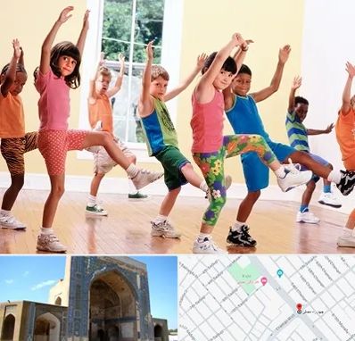 کلاس ایروبیک کودکان در مصلی مشهد
