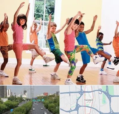 کلاس ایروبیک کودکان در توانیر