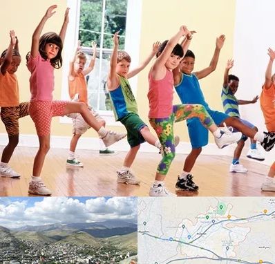 کلاس ایروبیک کودکان در رودهن