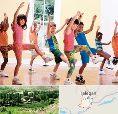 کلاس ایروبیک کودکان در طالقان