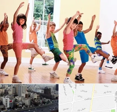 کلاس ایروبیک کودکان در زرتشت
