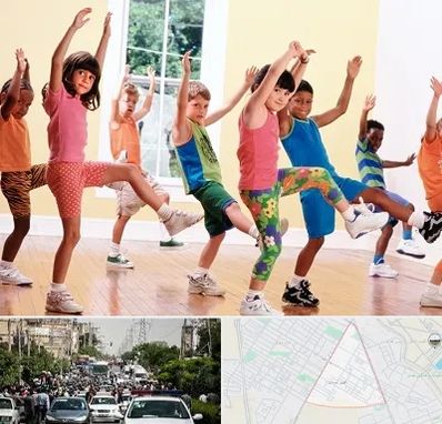 کلاس ایروبیک کودکان در سیدی مشهد