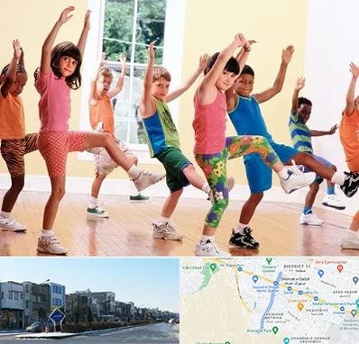 کلاس ایروبیک کودکان در شریعتی مشهد