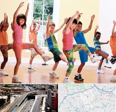 کلاس ایروبیک کودکان در ستارخان شیراز