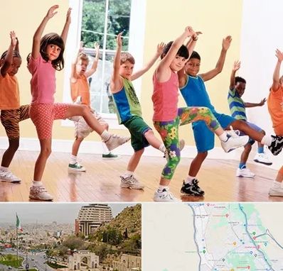کلاس ایروبیک کودکان در فرهنگ شهر شیراز