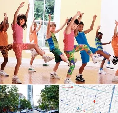 کلاس ایروبیک کودکان در امامت مشهد